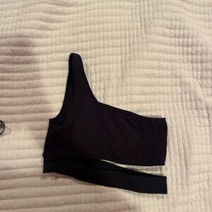 One shoulder tank top